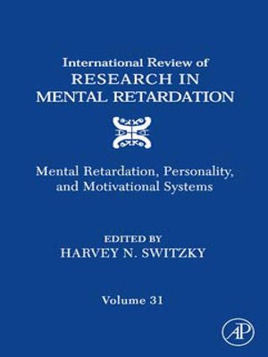 cover image of International Review of Research in Mental Retardation